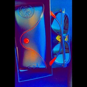 Custom made Ray-Ban Sunglasses come with box case and tags for Authentication